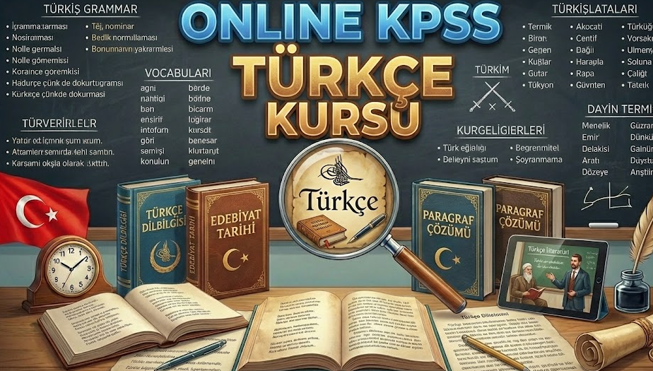 Online KPSS Türkçe Kursu