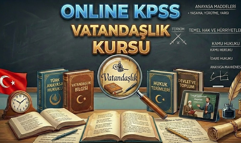 Online KPSS Vatandaşlık Kursu